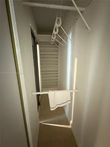 a view of closet