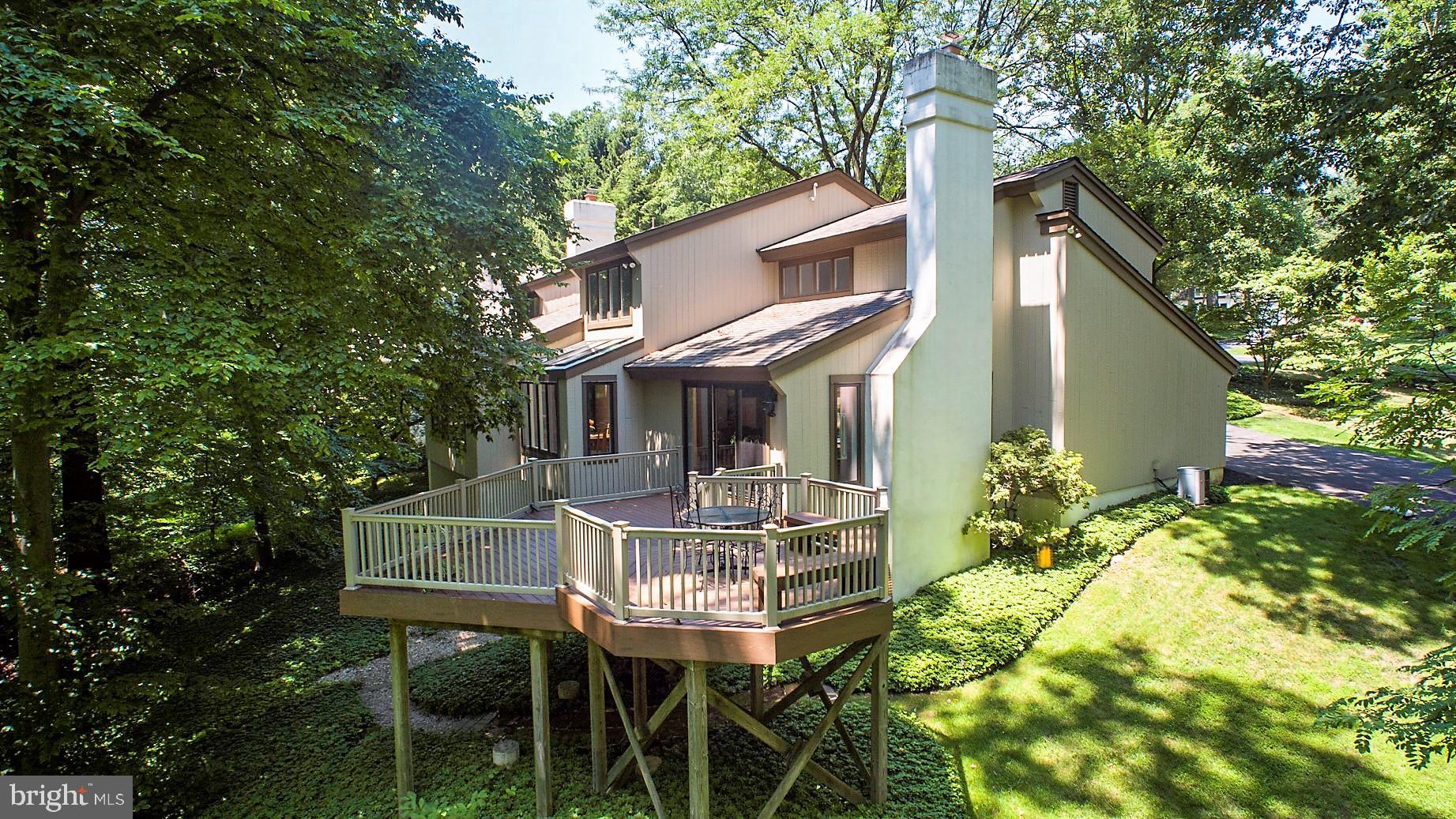 309 Valley Place Radnor, PA 19087 - Photo 38 of 39 a front view of a house with yard and seating area