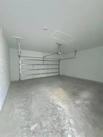 a view of a room with a empty space