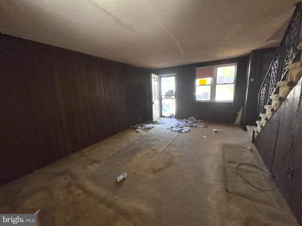 a view of a room with window