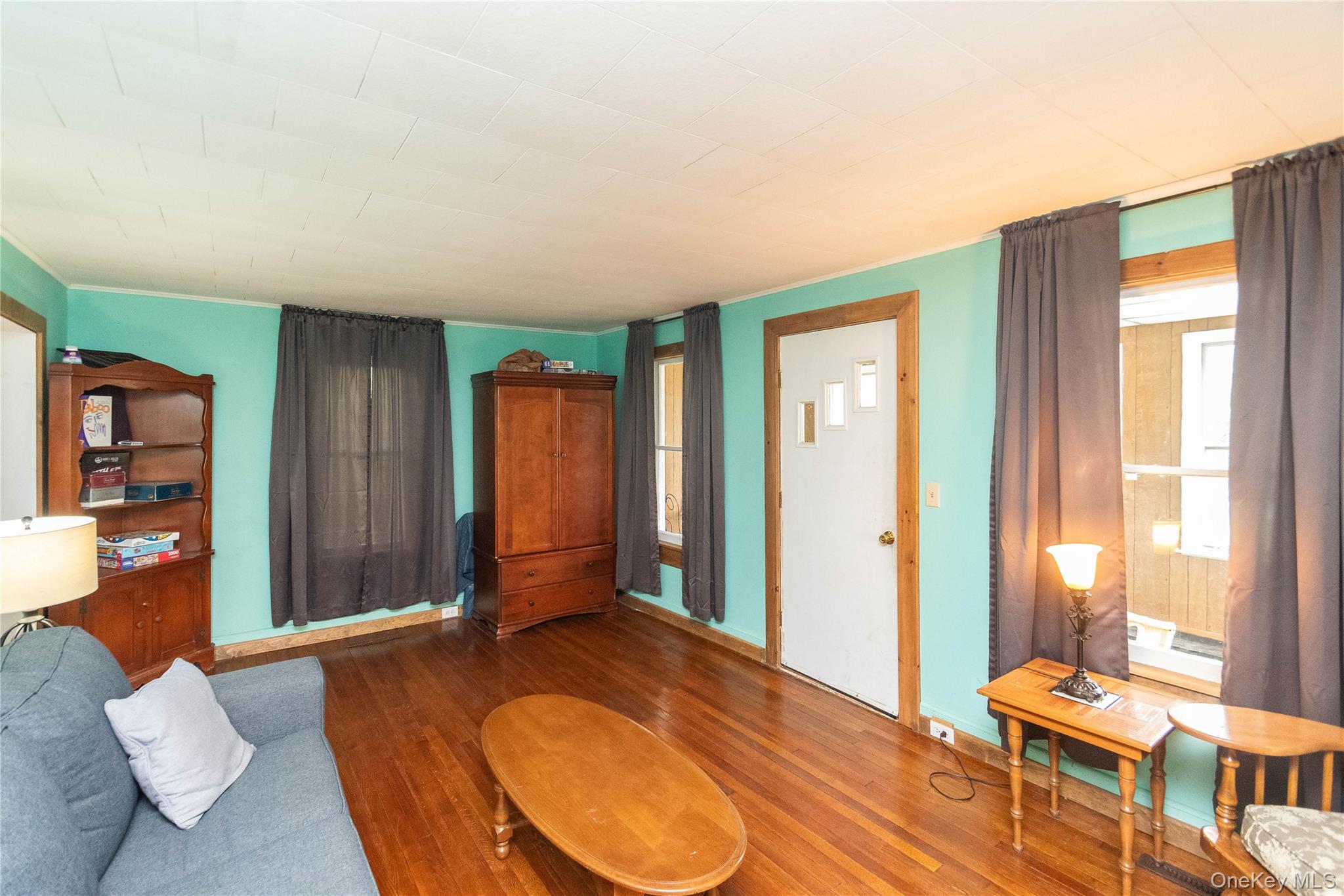 189 Church Street Hancock, NY 13783 - Photo 37 of 47 a bedroom with a bed and wooden floor