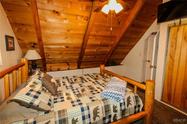 a view of balcony with wooden floor