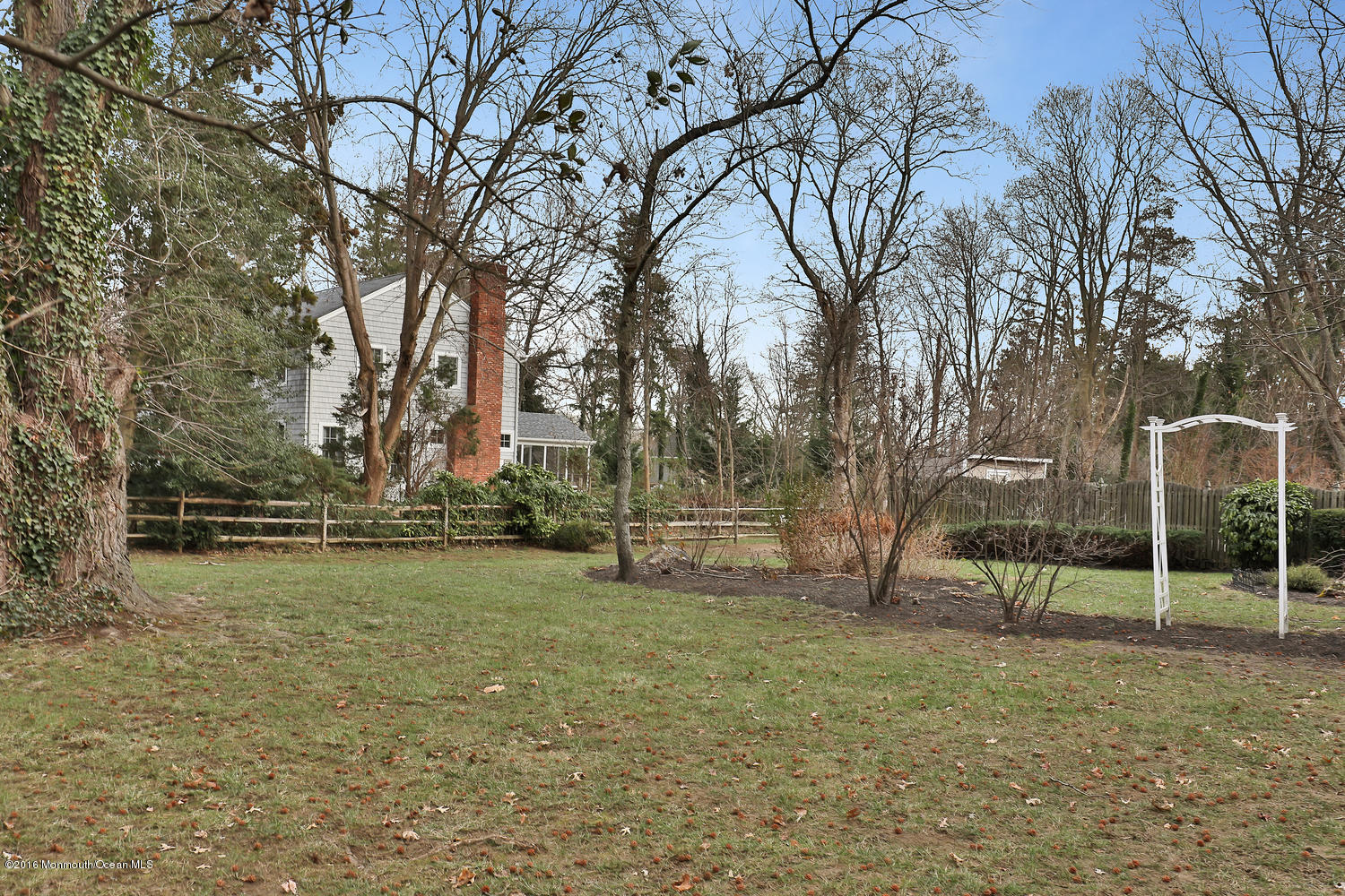 110 Rivers Edge Drive Little Silver, NJ 07739 - Photo 31 of 35 Expanive Fenced Yard