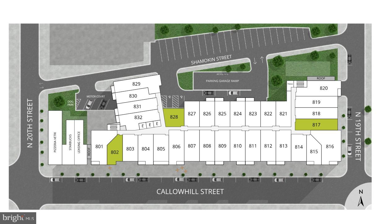 1901-39 Callowhill Street, Unit 828 Philadelphia, PA 19130 - Photo 3 of 17 a view of a living room and window