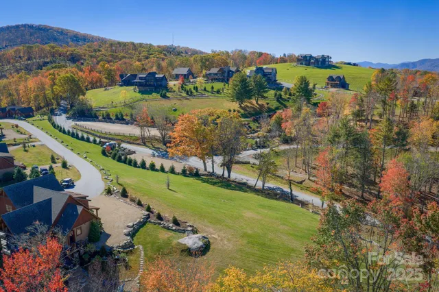 a view of a city with mountains in the background