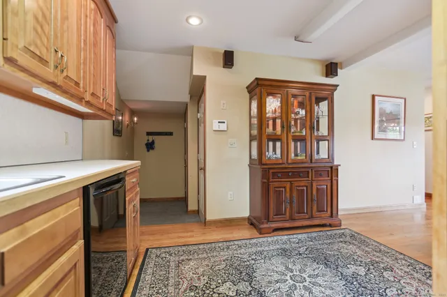 a view of an entryway door