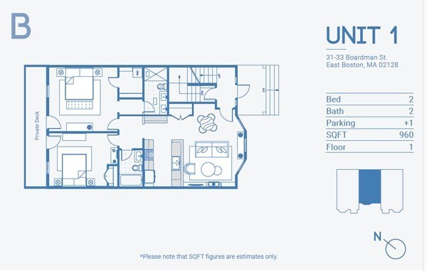 31 Boardman Street, Unit 1 Boston, MA 02128 - Photo 7 of 8 a picture of a bench in a white building
