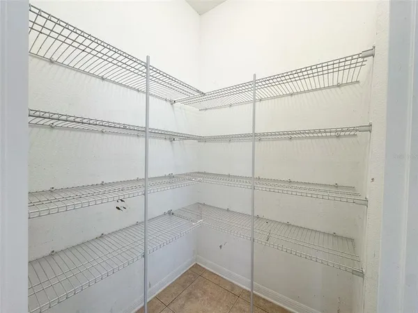 a view of a closet