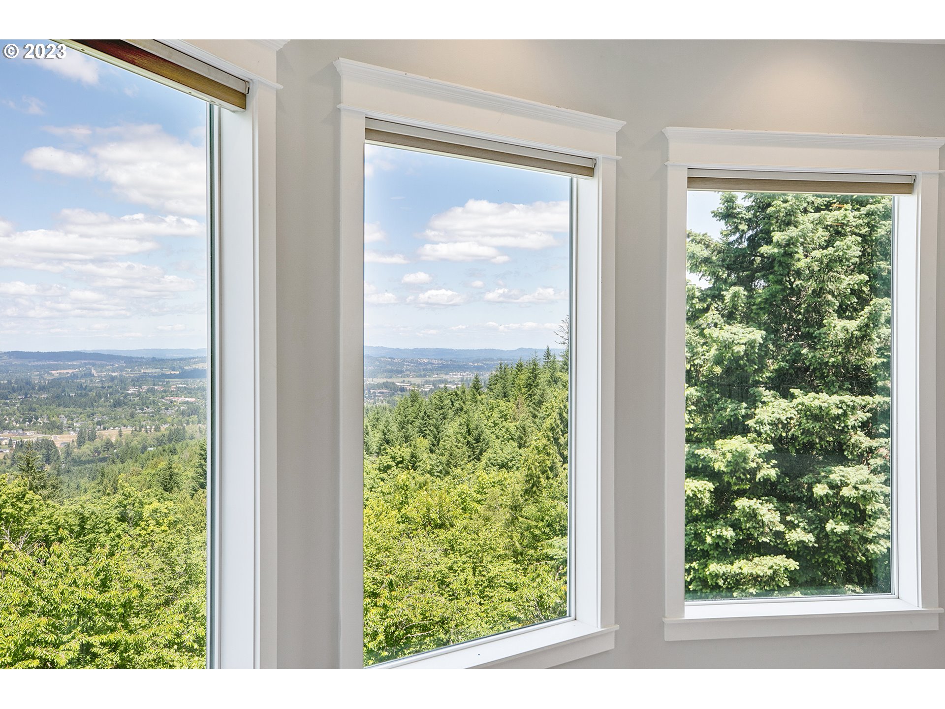 17505 Southwest Parrett Mountain Road Sherwood, OR 97140 - Photo 21 of 48 a view of a garden from a window