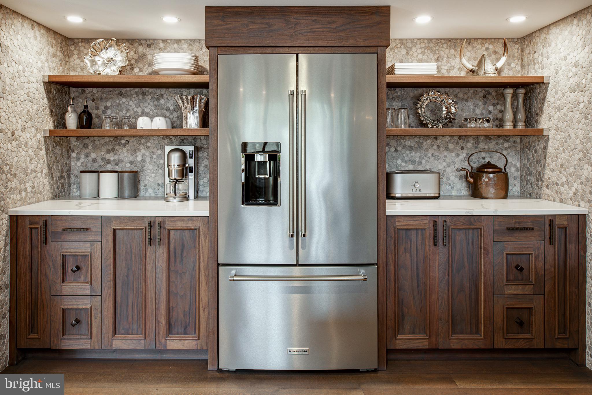 11103 Wedge Drive Reston, VA 20190 - Photo 8 of 41 Beautiful open shelving with recessed lighting