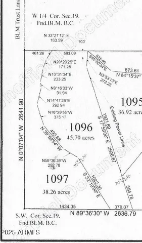 $42,900 | Lot 1096 Woodland Valley Ranch, Unit 1096, St. Johns, AZ 85936