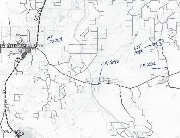 $42,900 | Lot 1096 Woodland Valley Ranch, Unit 1096, St. Johns, AZ 85936
