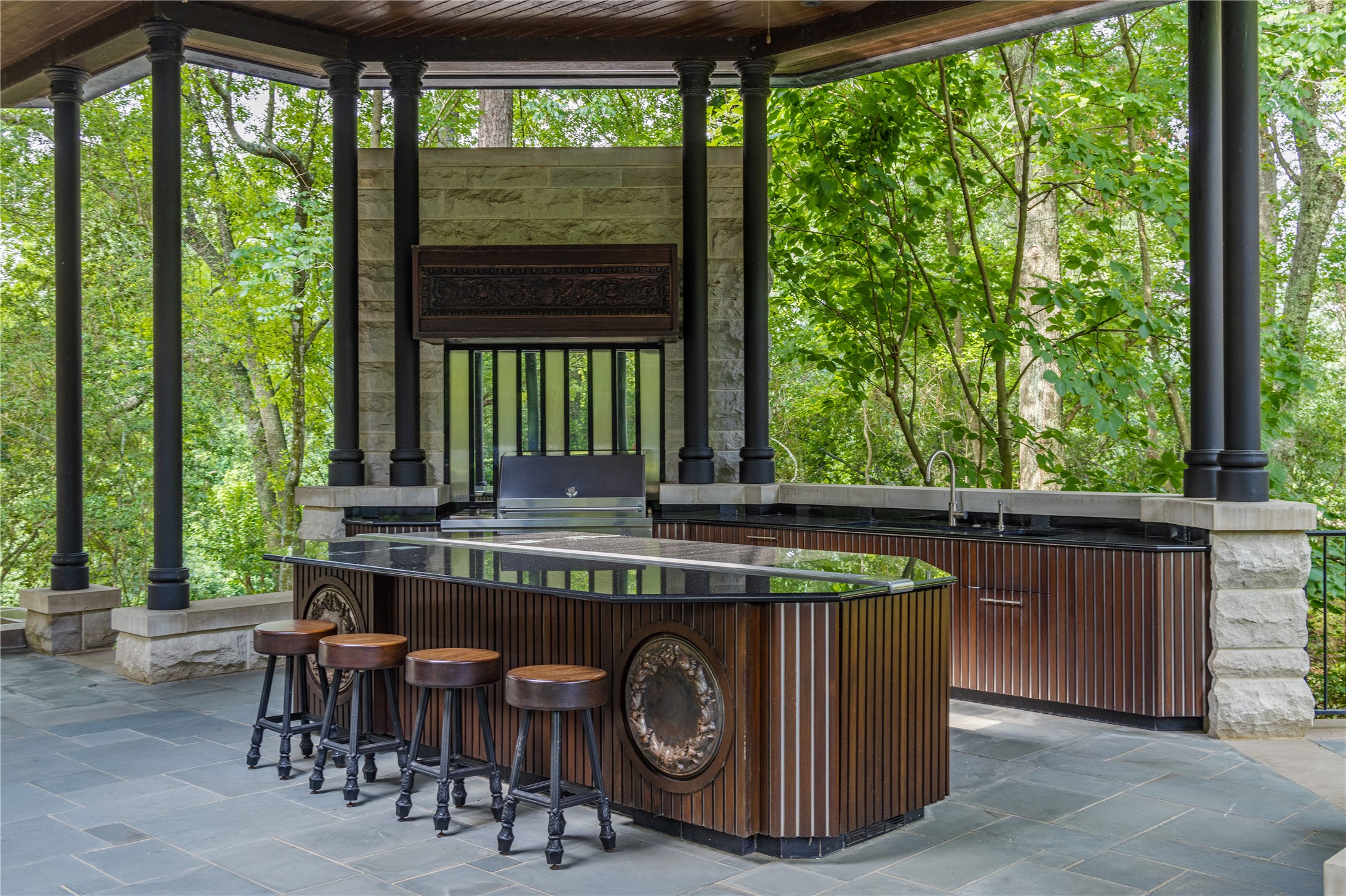 107 Timberwilde Lane Houston, TX 77024 - Photo 20 of 40 a table that has a lot of chairs in it