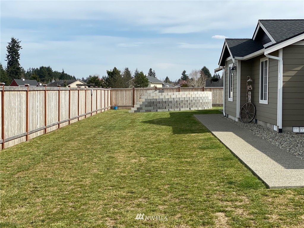9235 179th Trail Southwest Rochester, WA 98579 - Photo 29 of 38 a view of a backyard