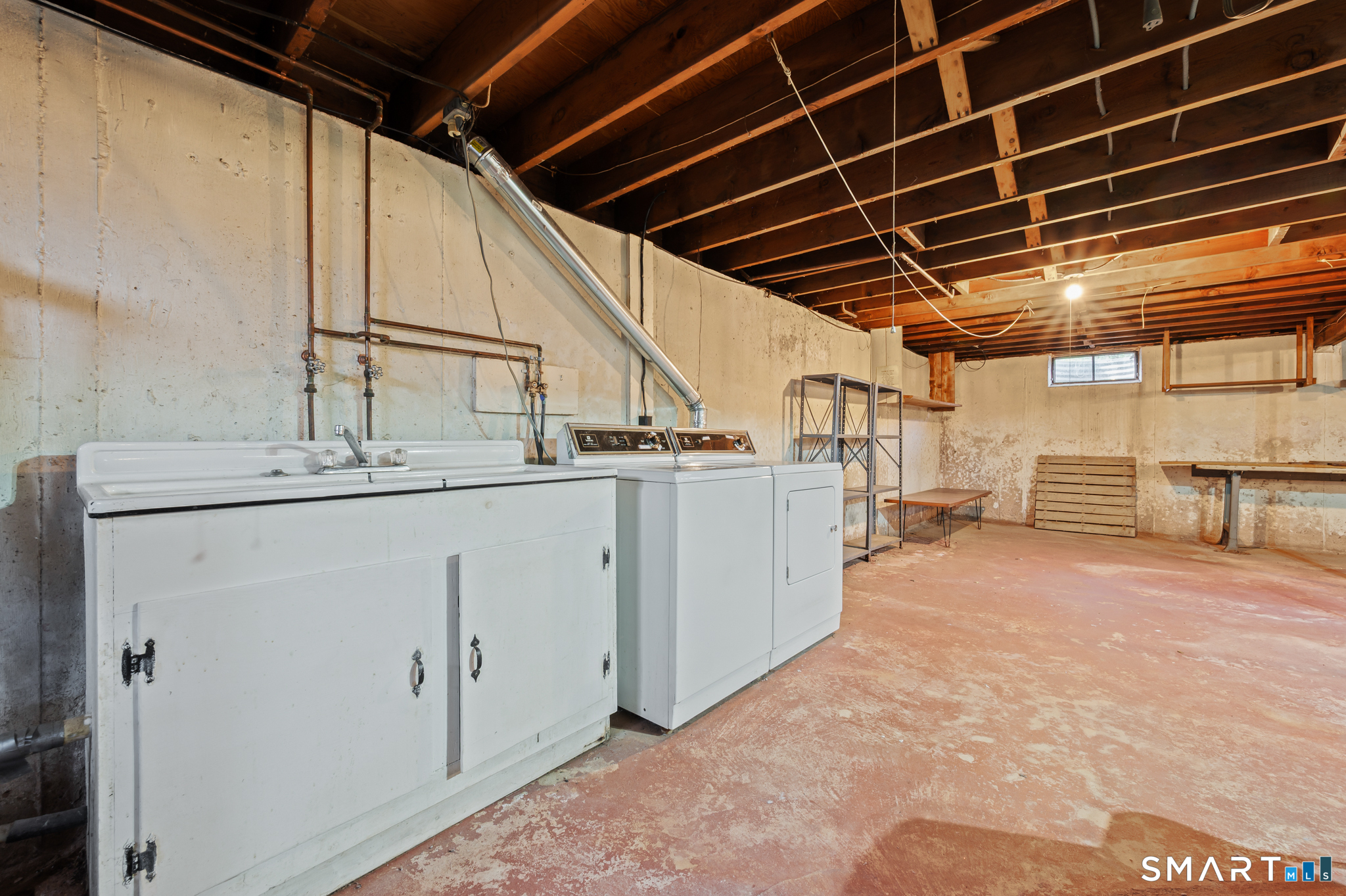 1 Foley Road Portland, CT 06480 - Photo 33 of 38 Washer and dryer in the unfinished basement