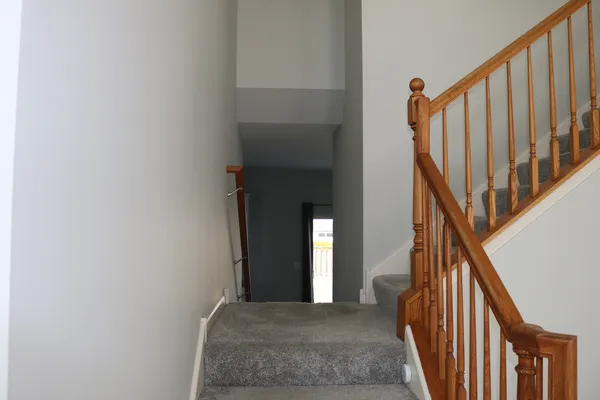 a close view of closet