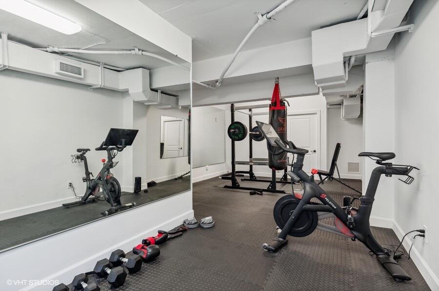 6103 North Ocean Boulevard Ocean Ridge, FL 33435 - Photo 46 of 53 a view of a room with gym equipment