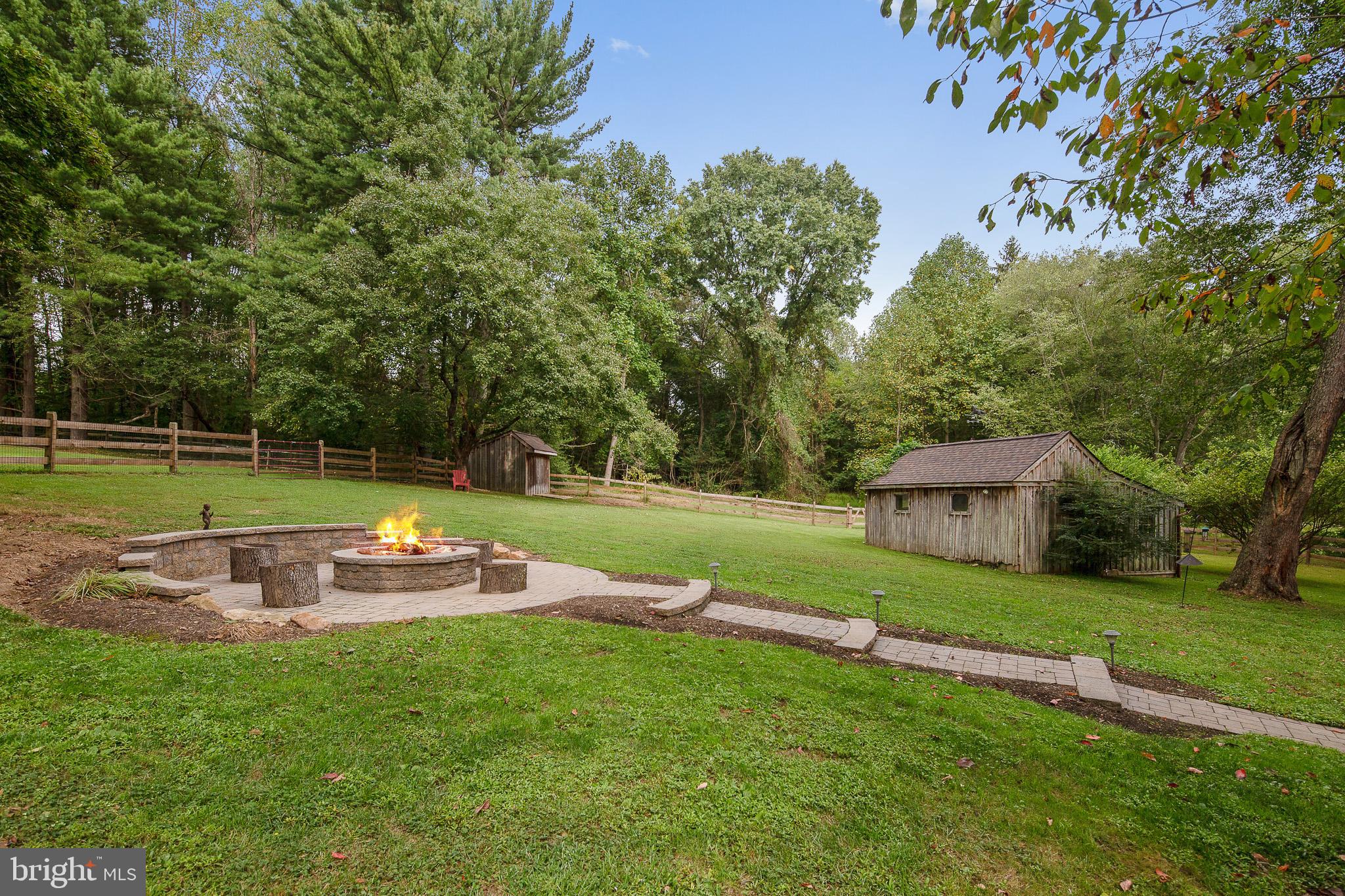 5 W Parkway Elkton, MD 21921 - Photo 23 of 24 Firepit (barn in background)