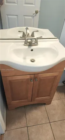 a close view of sink