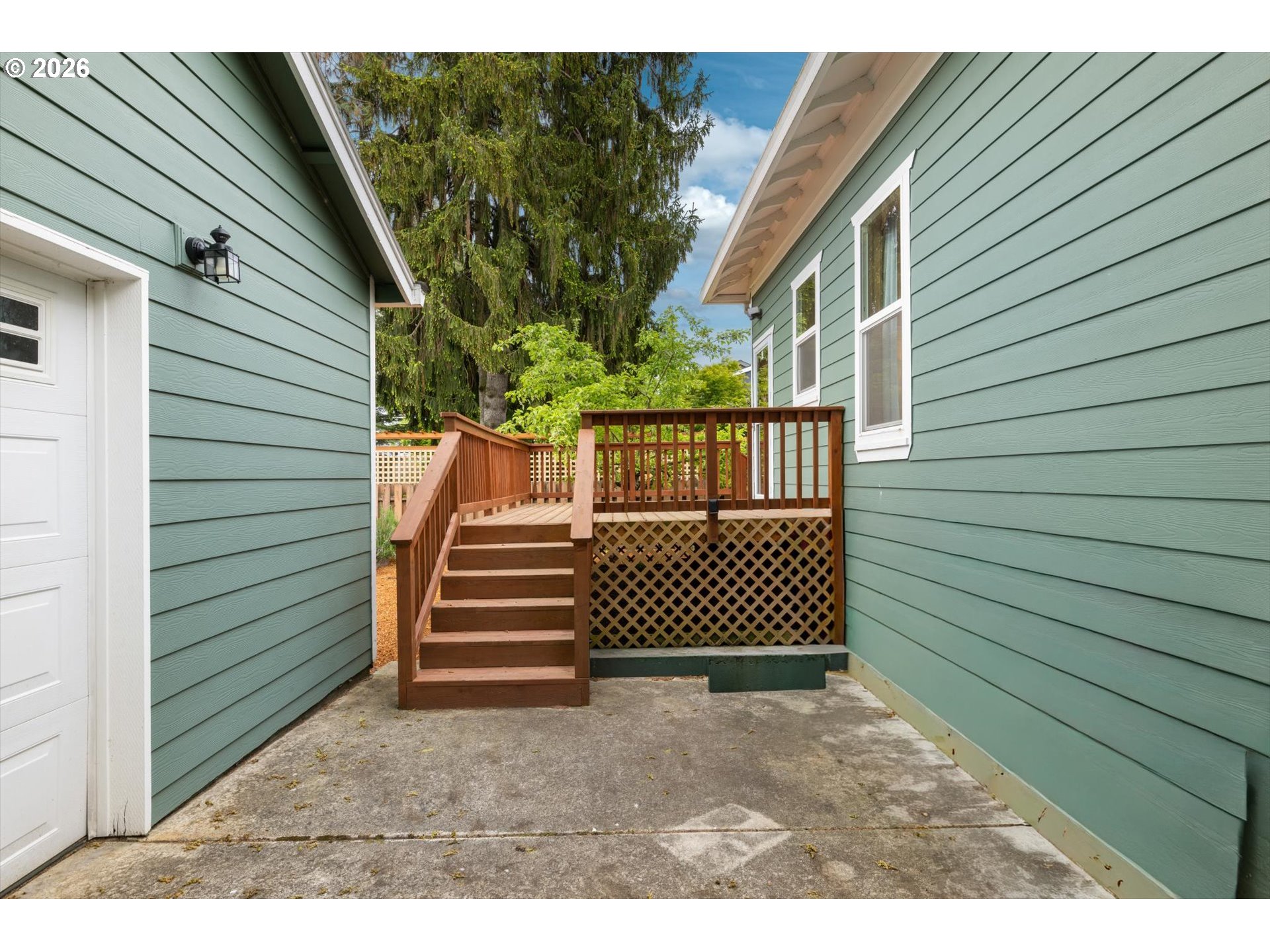 2055 North Alberta Street Portland, OR 97217 - Photo 35 of 38 a view of a porch with wooden floor