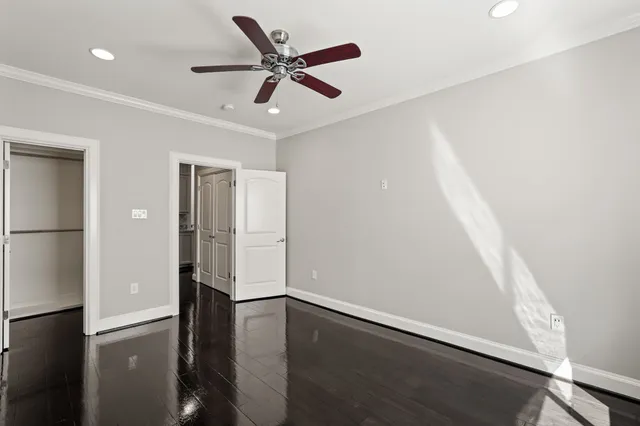 wooden floor in an empty room