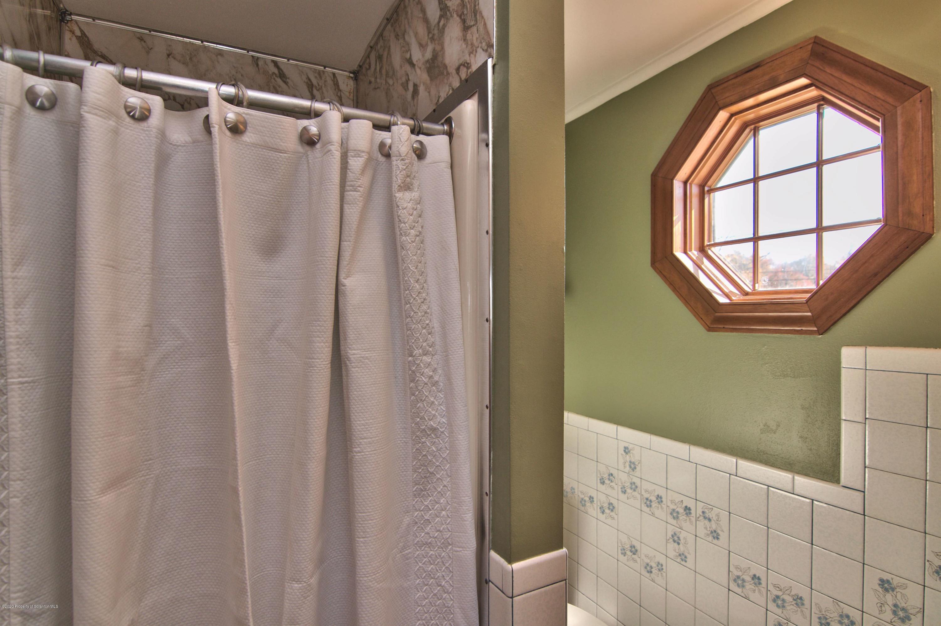 2151 Aberdeen Road Moscow, PA 18444 - Photo 27 of 65 a bathroom with a shower and a toilet