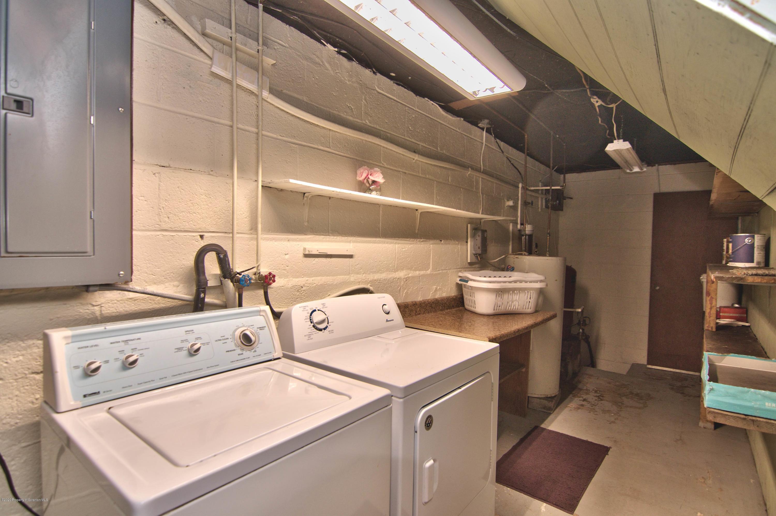 2151 Aberdeen Road Moscow, PA 18444 - Photo 42 of 65 a utility room with dryer and washer