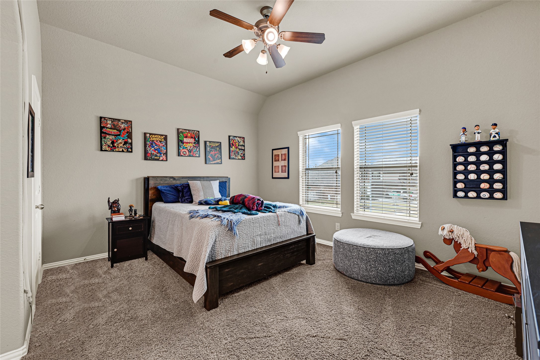10319 Silver Shield Way Tomball, TX 77375 - Photo 30 of 46 a bed room with a bed and a couch