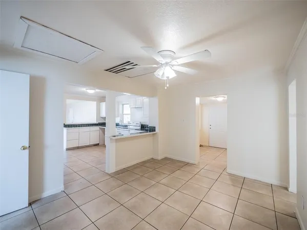 a view of an empty room with window