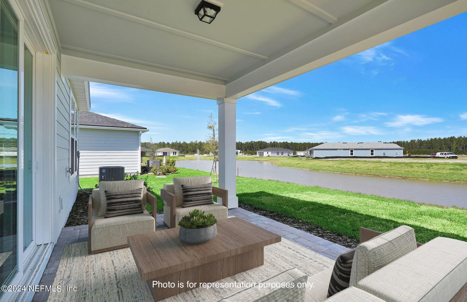 637 Continuum Loop Yulee, FL 32097 - Photo 18 of 41 Contour Covered Lanai