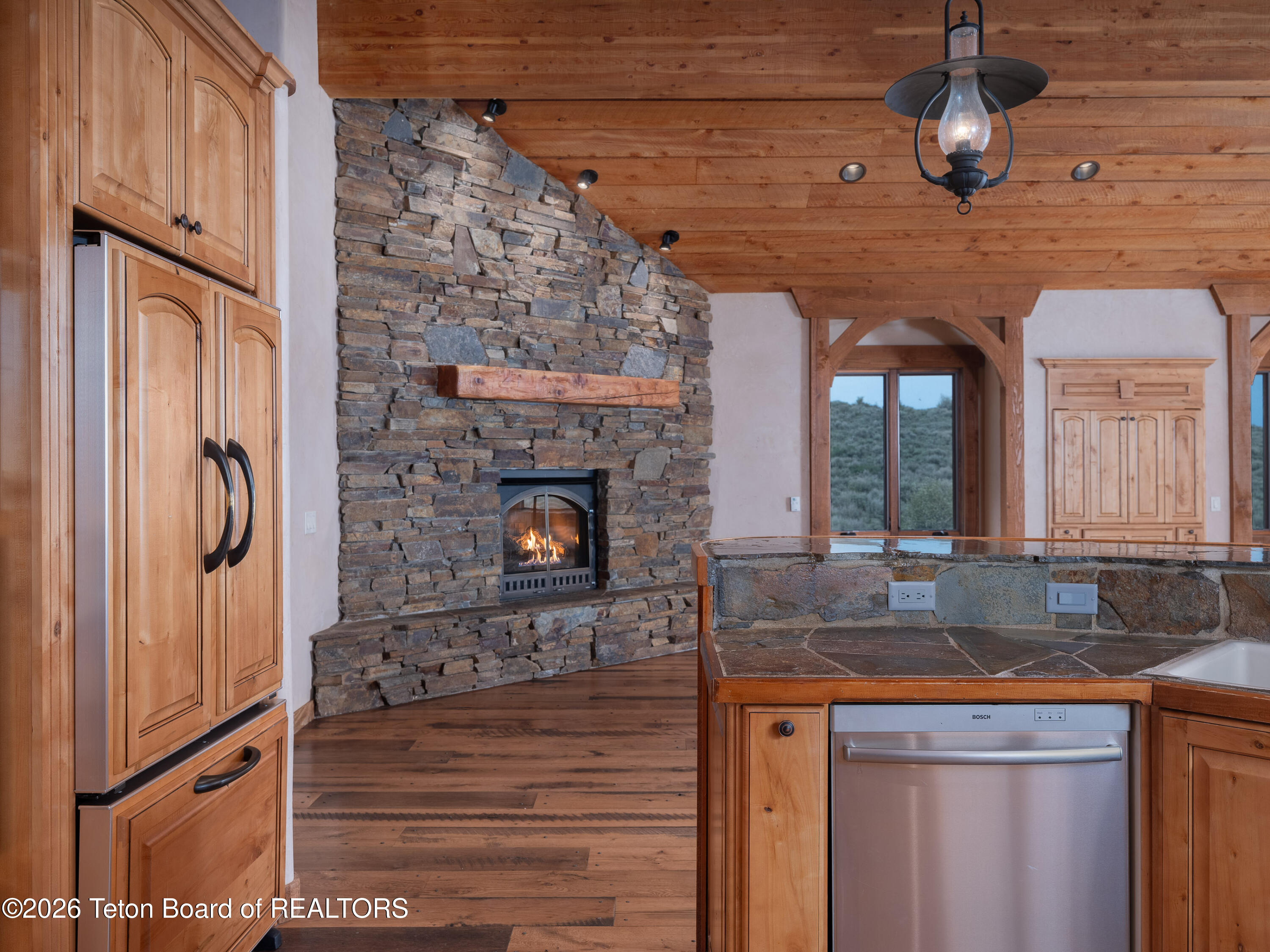 5676 Big Game View Road Tetonia, ID 83452 - Photo 16 of 35 16 kitchen living