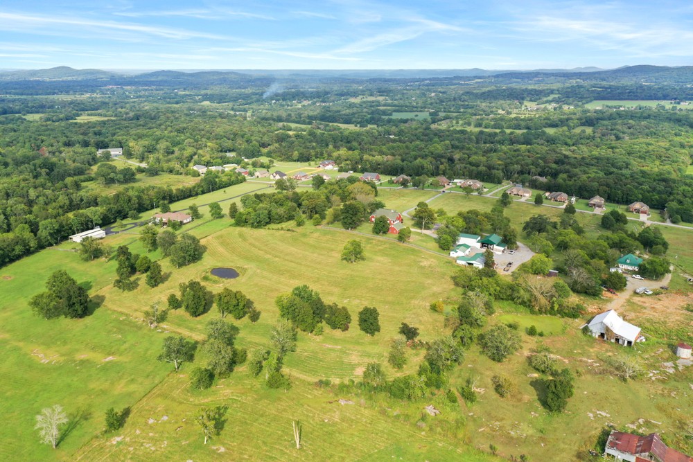 758 Sugar Flat Road Lebanon, TN 37087 - Photo 42 of 44 an aerial view of residential houses with outdoor space and trees