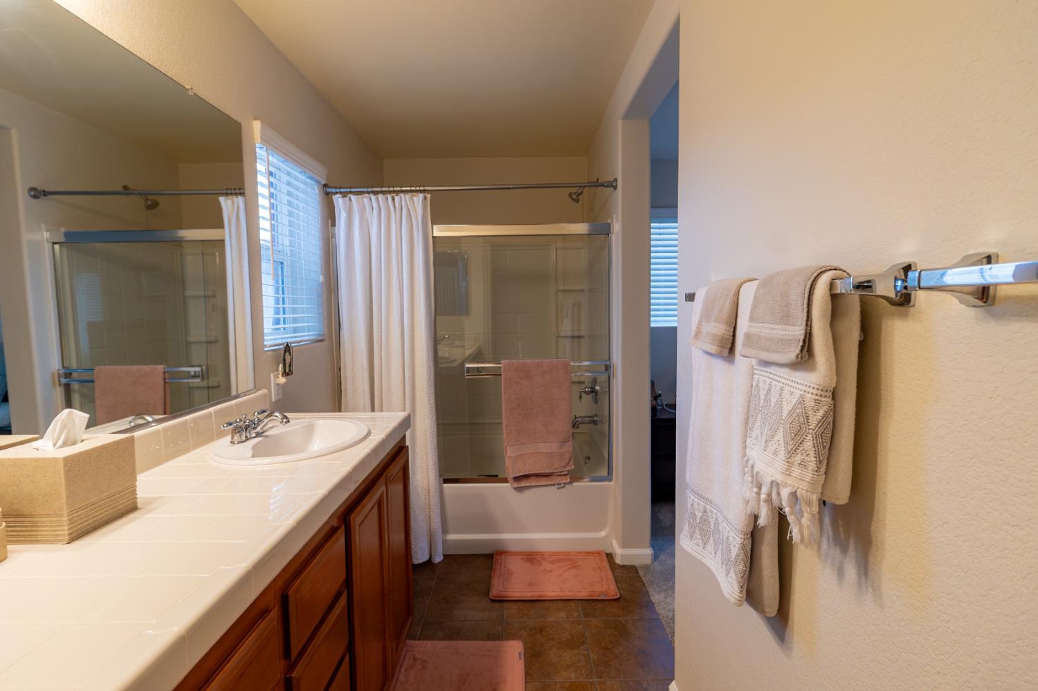401 Picasso Way Folsom, CA 95630 - Photo 26 of 32 a bathroom with a tub sink and mirror