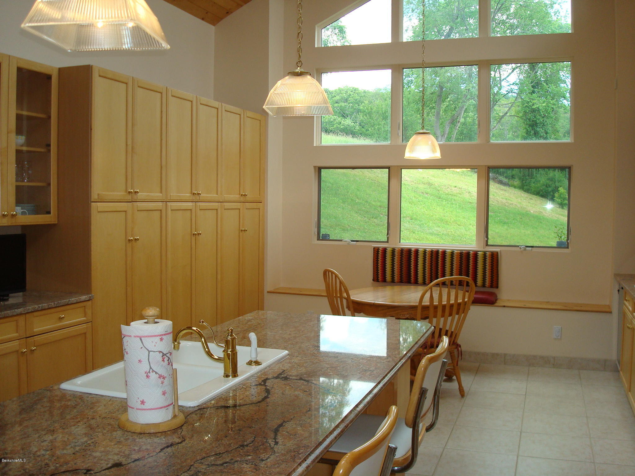 1151 E Road Richmond, MA 01254 - Photo 15 of 33 a view of a dining room with furniture window and outside view