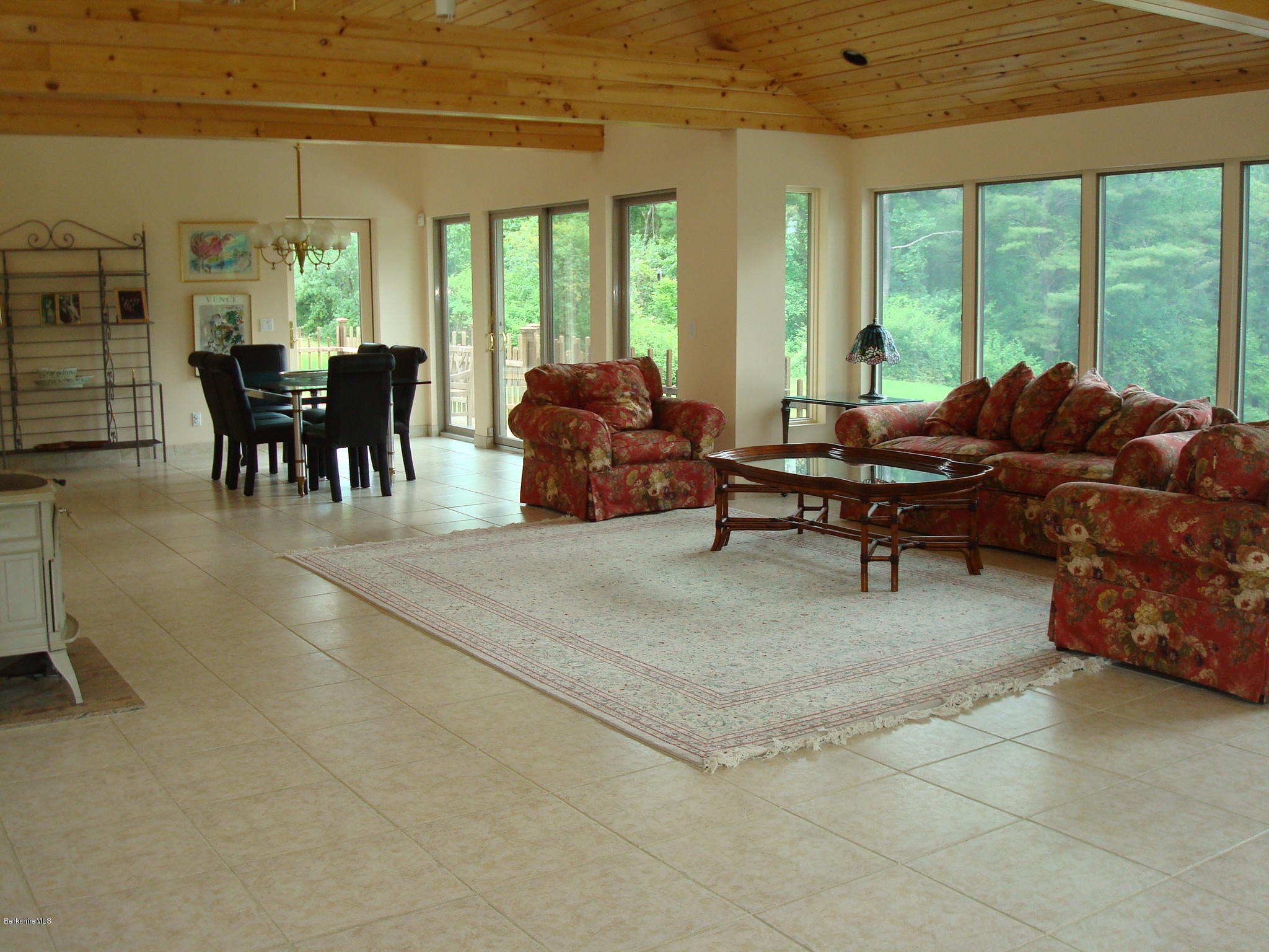 1151 E Road Richmond, MA 01254 - Photo 6 of 33 a living room with furniture and large windows