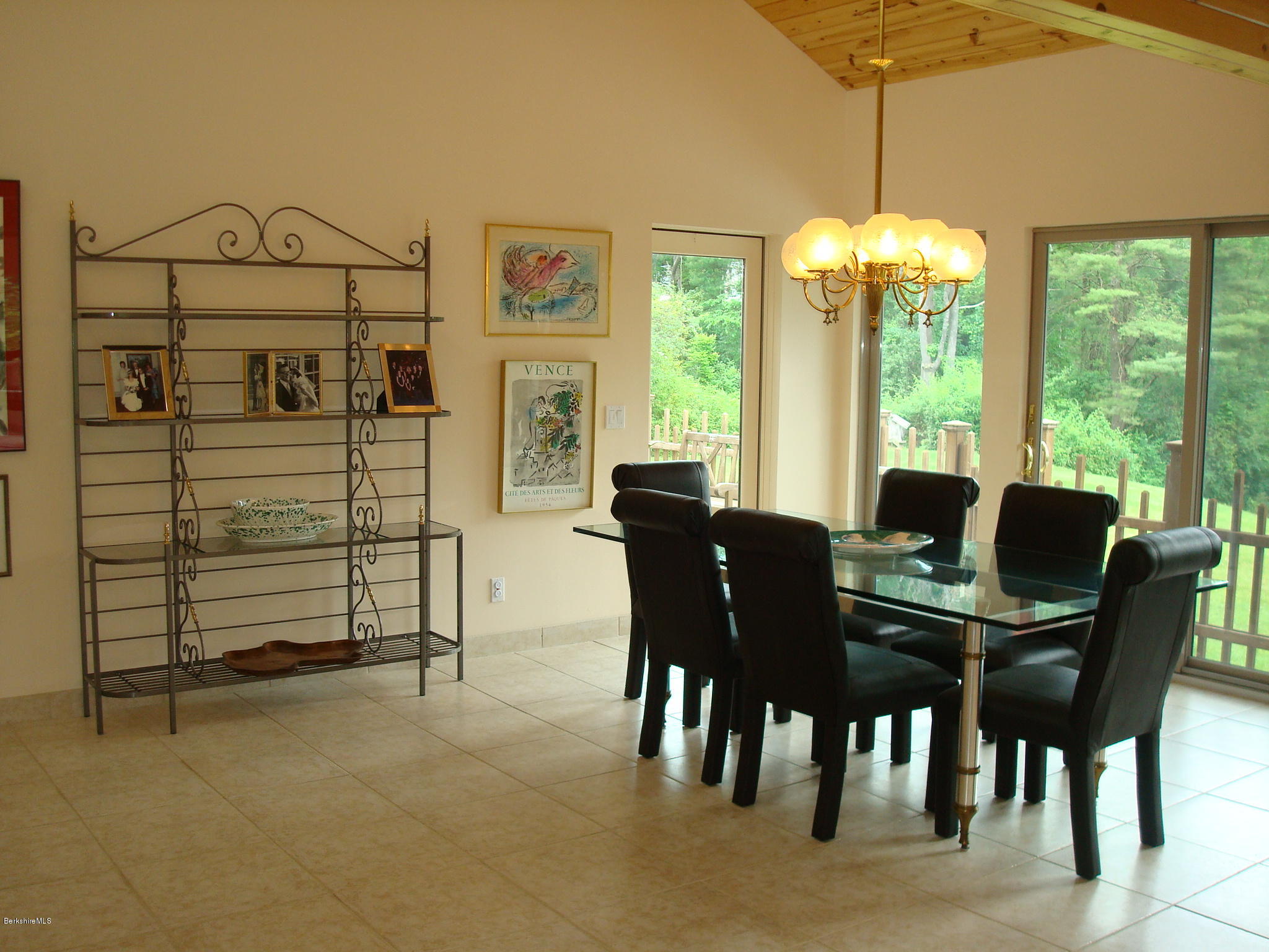 1151 E Road Richmond, MA 01254 - Photo 8 of 33 a view of a dining room with furniture window and outside view