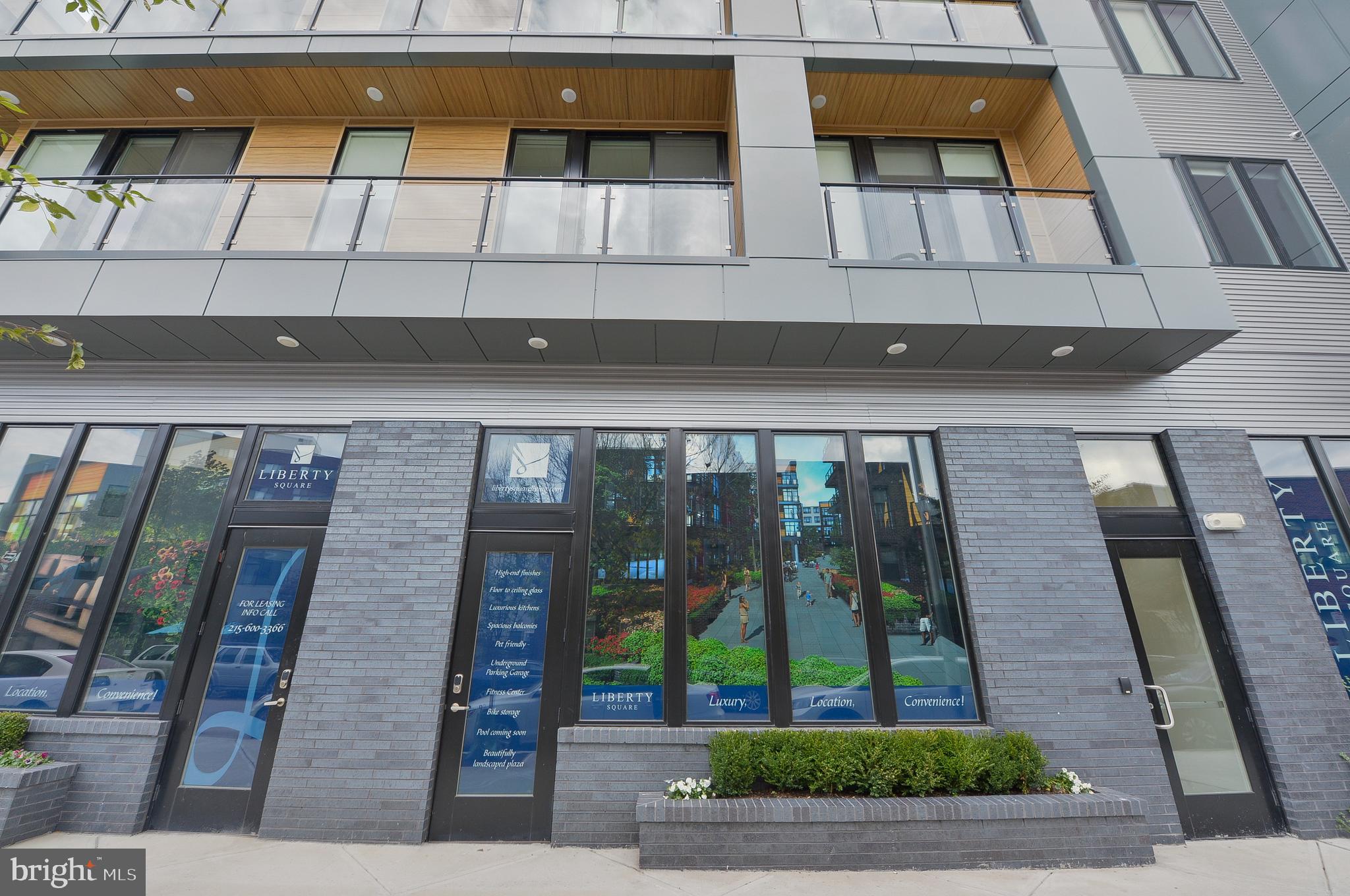 236 West Thompson Street, Unit B401 Philadelphia, PA 19122 - Photo 3 of 48 a view of a building with a door