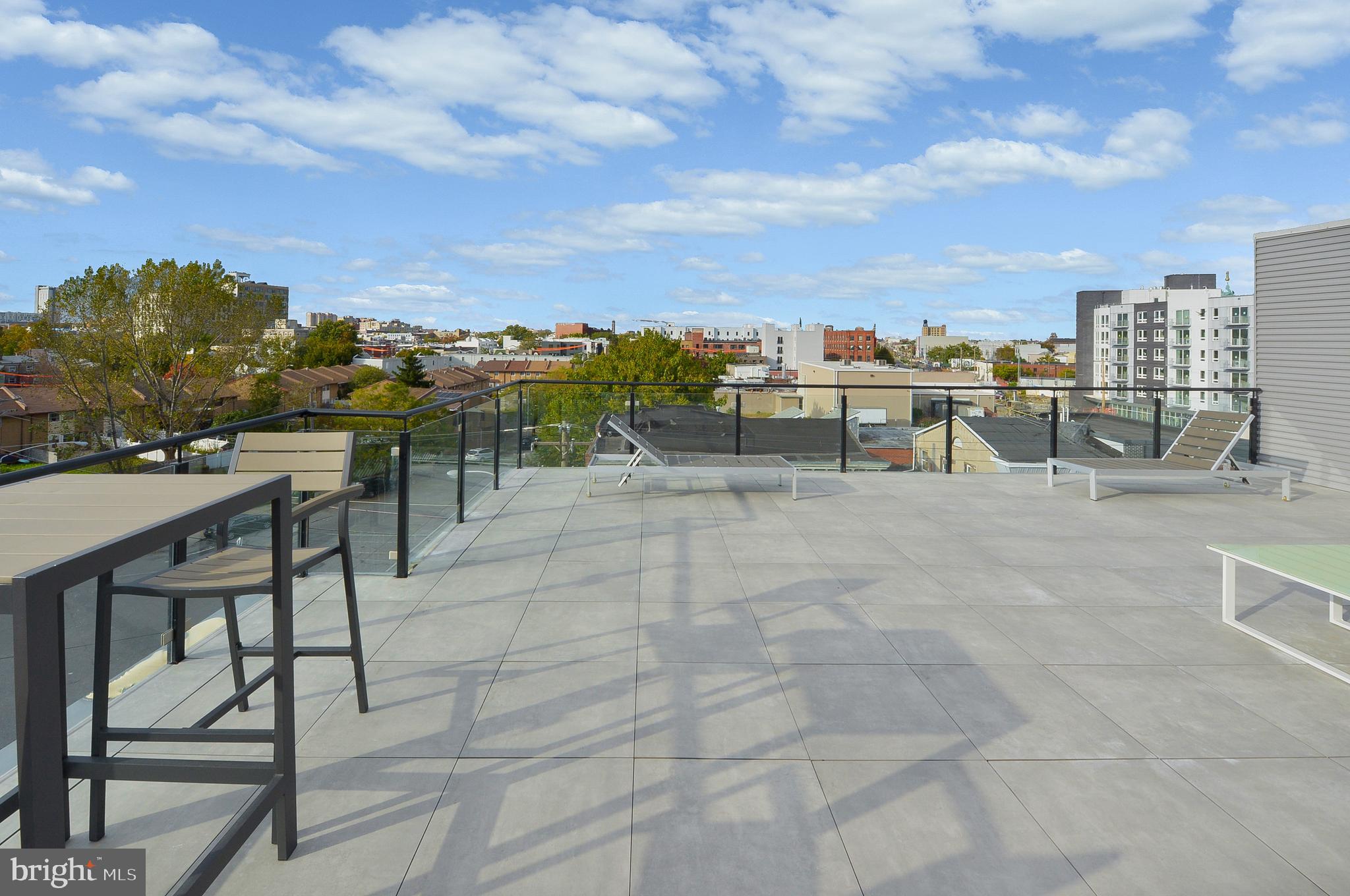 236 West Thompson Street, Unit B401 Philadelphia, PA 19122 - Photo 46 of 48 a view of a terrace with seating space