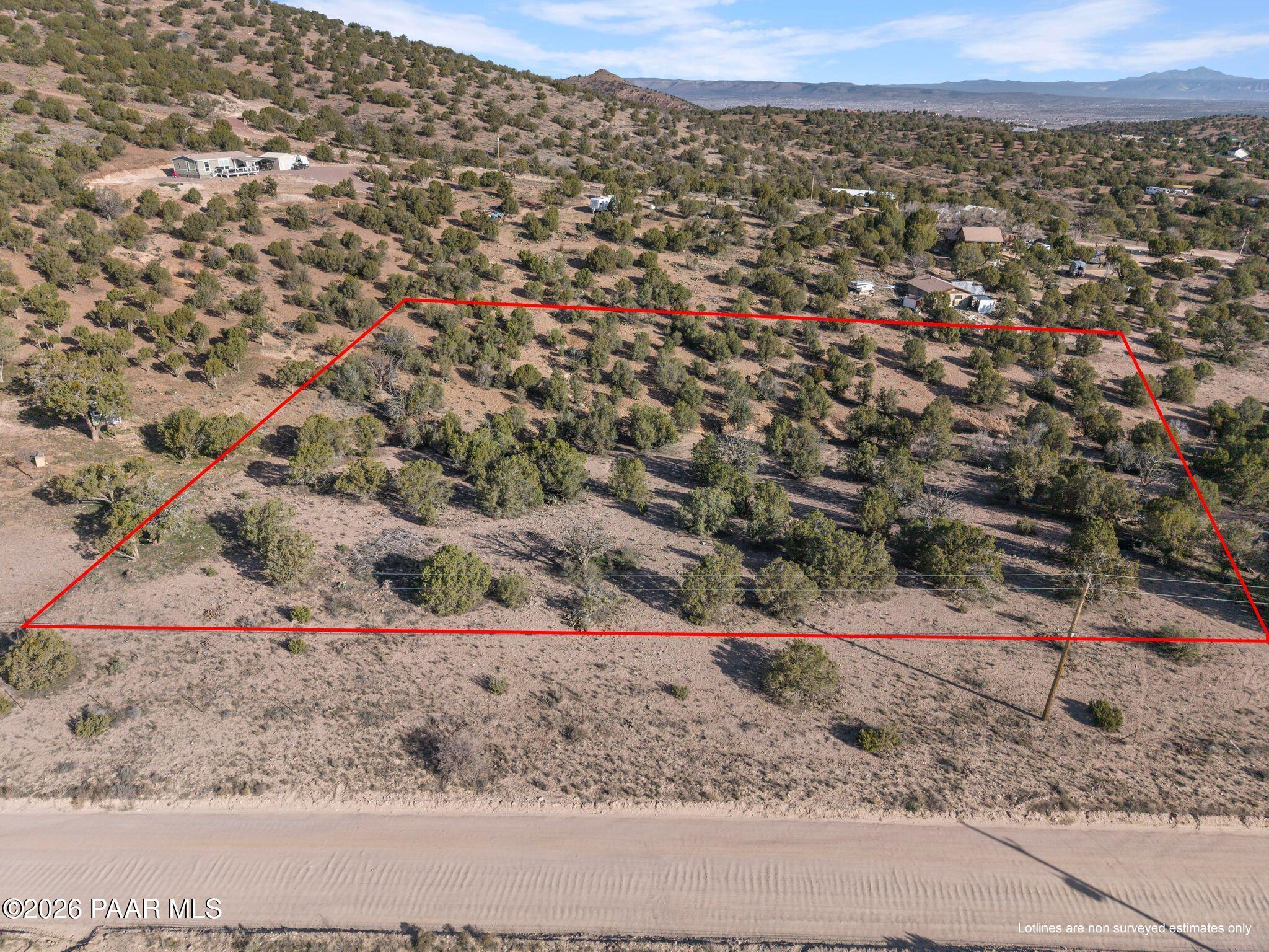 3220 West Cedar Heights Road Chino Valley, AZ 86323 - Photo 2 of 14 Property Line