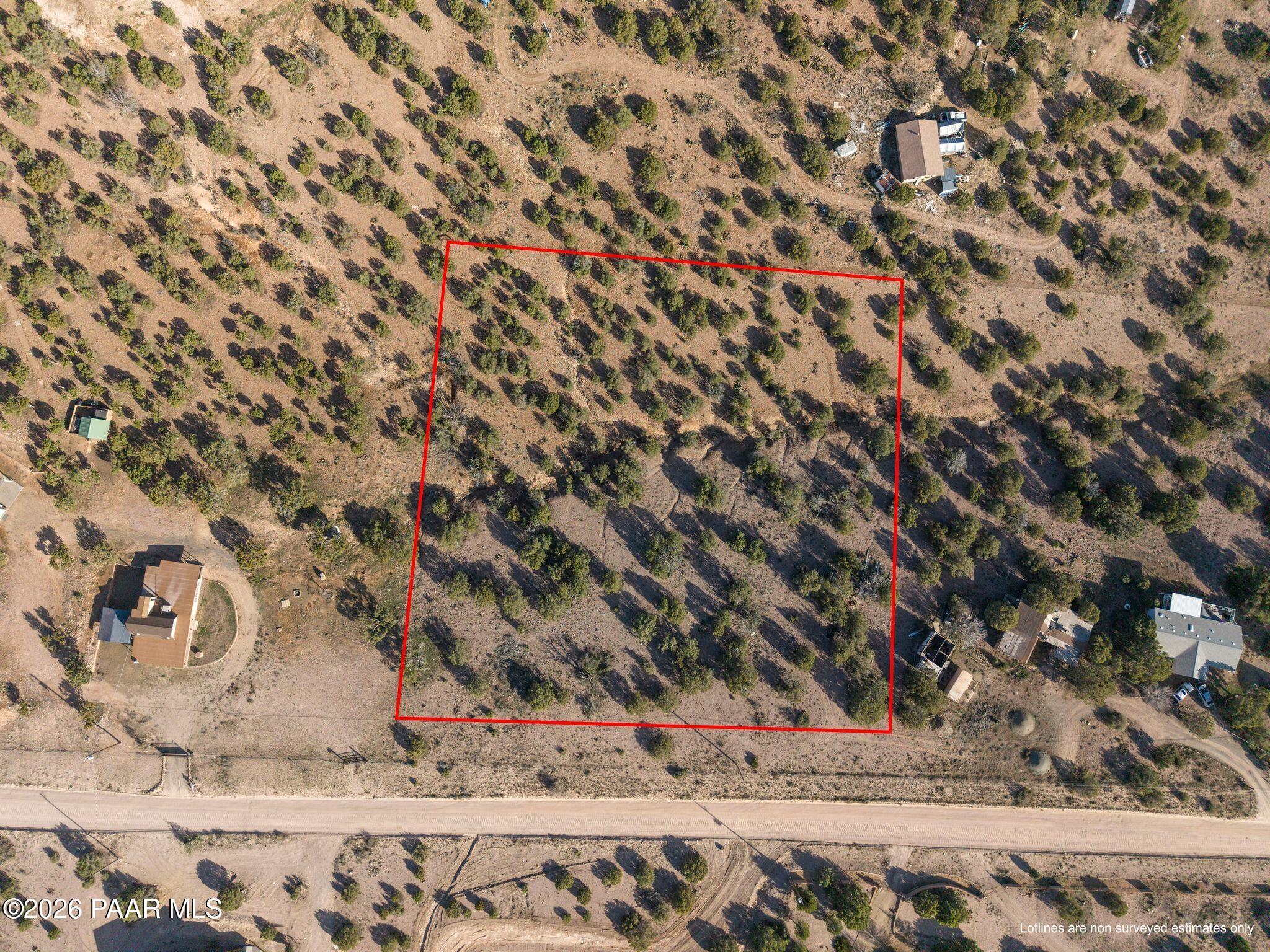 3220 West Cedar Heights Road Chino Valley, AZ 86323 - Photo 3 of 14 Property Line