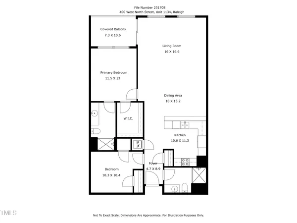 $499,900 | 400 West North Street, Unit 1134, Raleigh, NC 27603