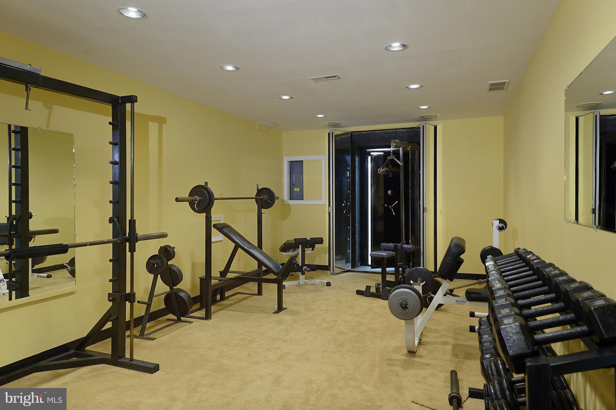 1627 Watervale Road Fallston, MD 21047 - Photo 22 of 28 Gym room with built-in speakers