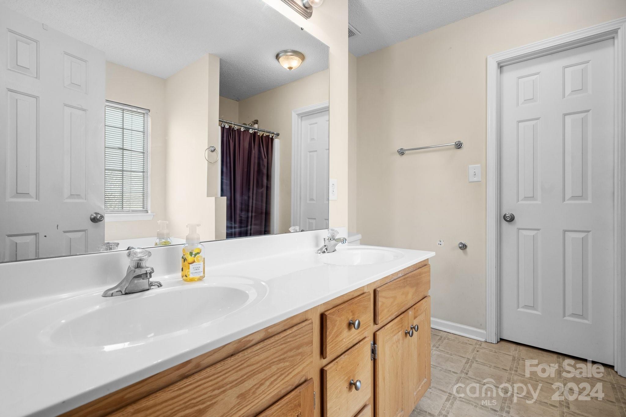 813 Raindrops Road Gastonia, NC 28054 - Photo 28 of 42 a bathroom with a sink and a mirror