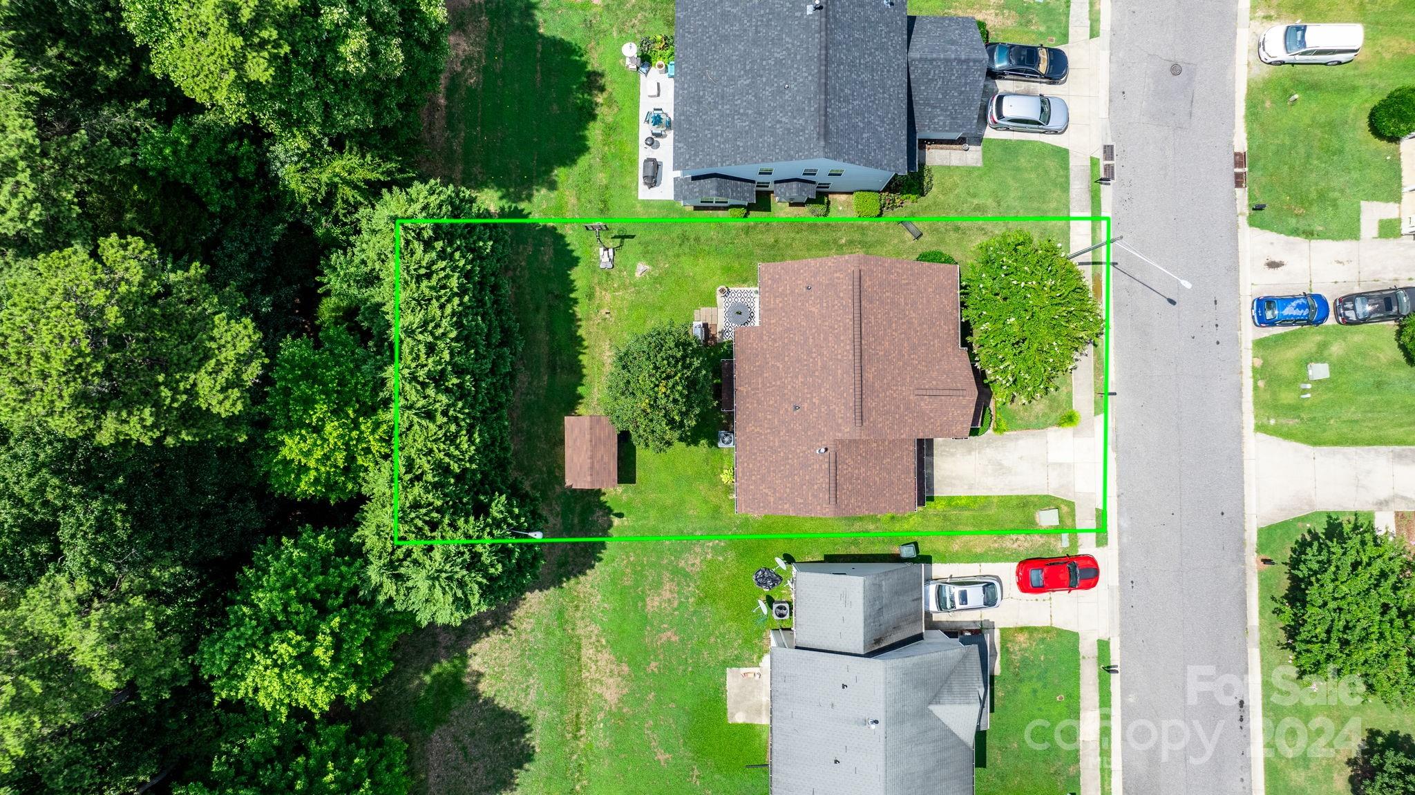 813 Raindrops Road Gastonia, NC 28054 - Photo 37 of 42 an aerial view of a house with an outdoor space