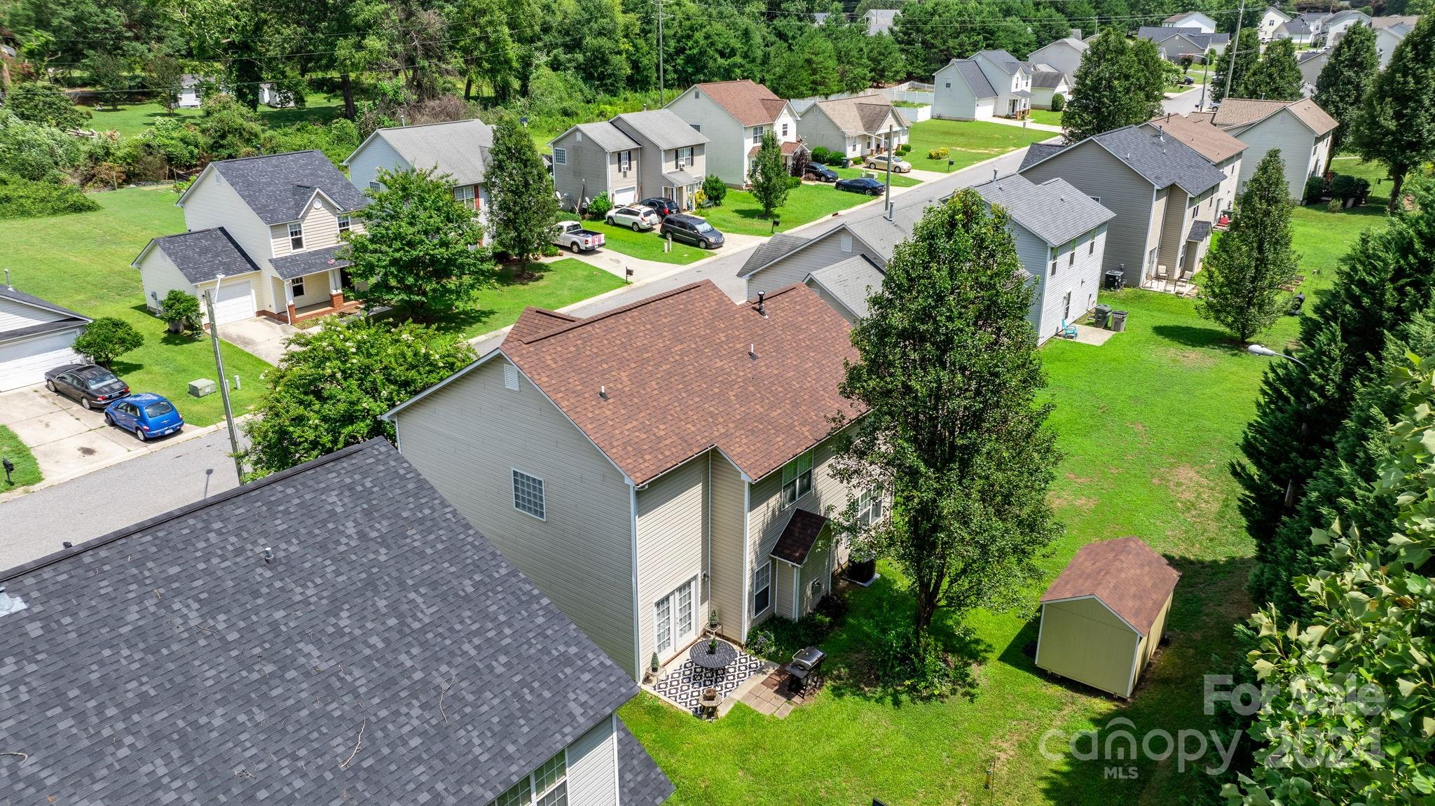 813 Raindrops Road Gastonia, NC 28054 - Photo 38 of 42 an aerial view of a house