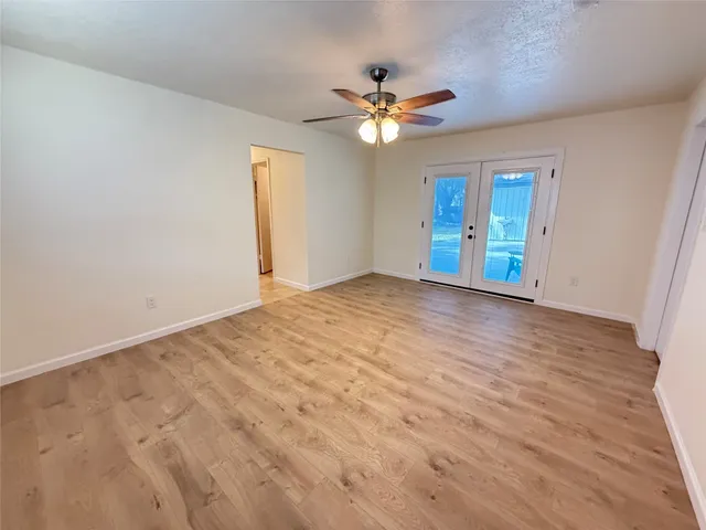 a view of an empty room with window