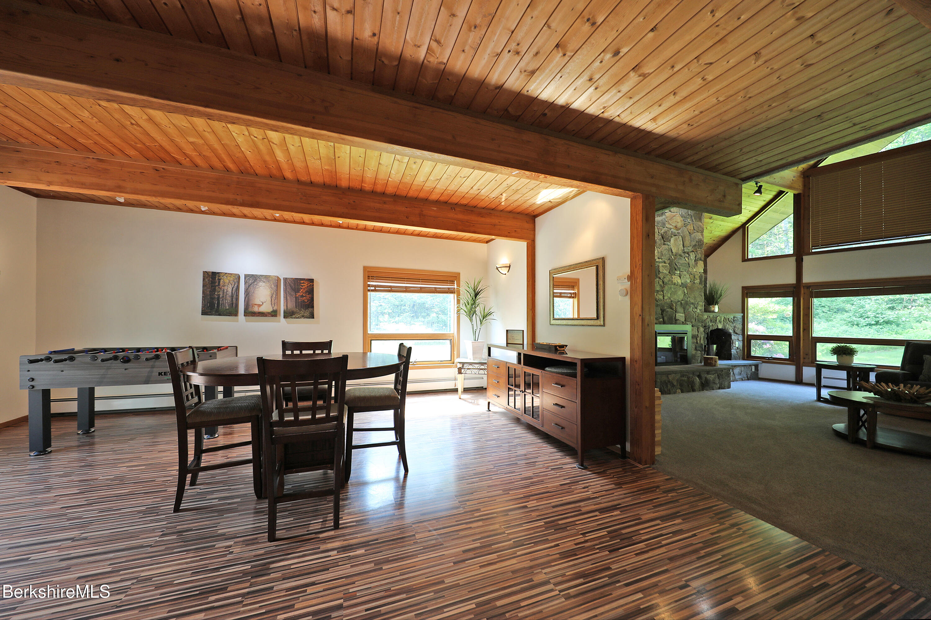 707 Benton Hill Road Becket, MA 01223 - Photo 20 of 56 Breakfast Area to Living Room