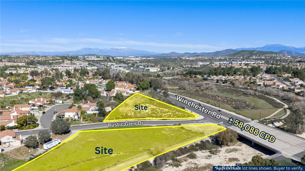 0 Winchester Road Temecula, CA 92591 - Photo 2 of 8 lot lines are approximate