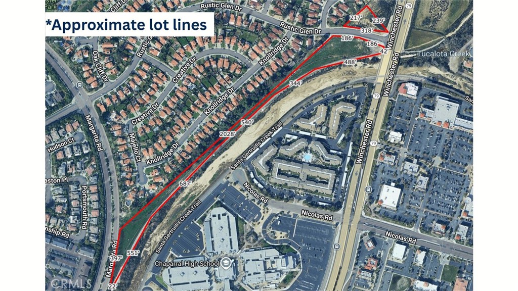 0 Winchester Road Temecula, CA 92591 - Photo 5 of 8 lot lines are approximate
