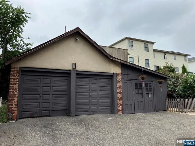 a view of the house with garage